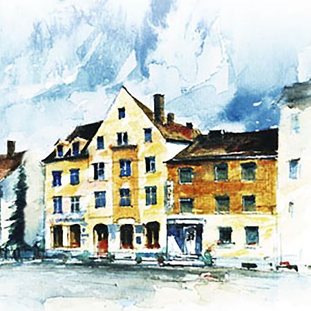 Hotel Augsburg Goldener Falke Exterior foto